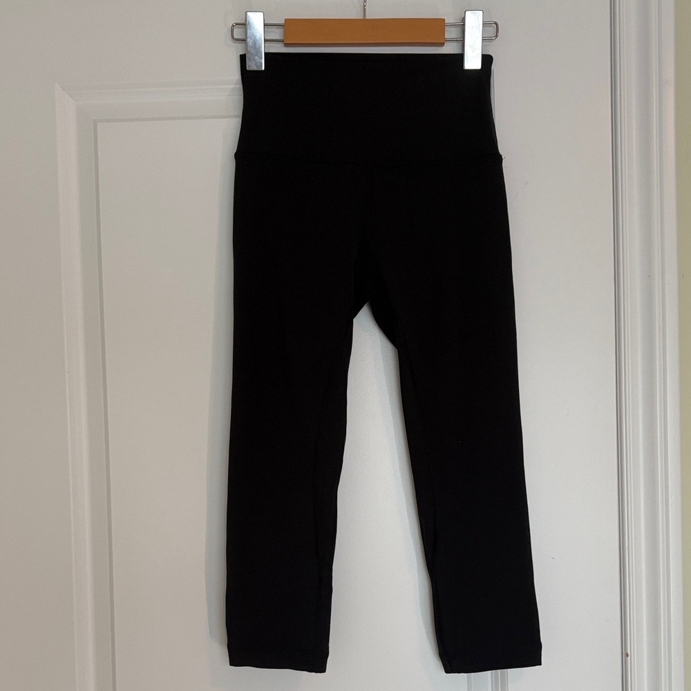 Lululemon Cropped Black Leggings